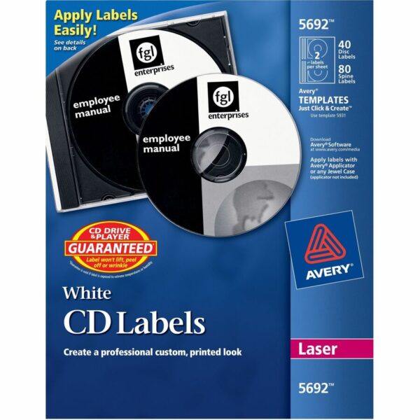 Avery® Optical Disc Label