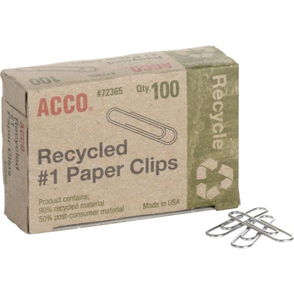 ACCO Recycled Paper Clips