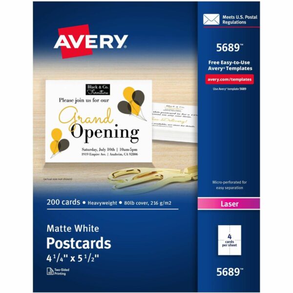 Avery Postcards