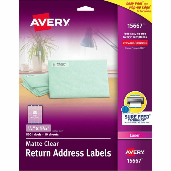 Avery Easy Peel Return Address Labels