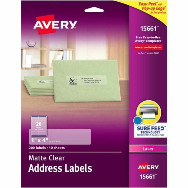 Avery Easy Peel Return Address Labels