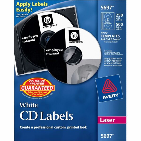 Avery® Customize CD/DVD Labels