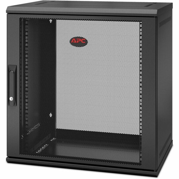 APC by Schneider Electric NetShelter WX 12U Single Hinged Wall-mount Enclosure 400mm Deep