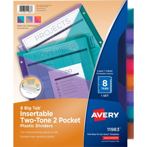 Avery Big Tab Tab Divider