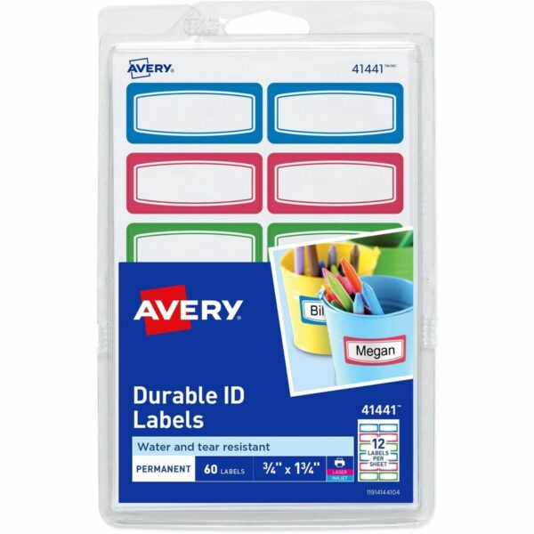 Avery Kids Gear Durable Labels