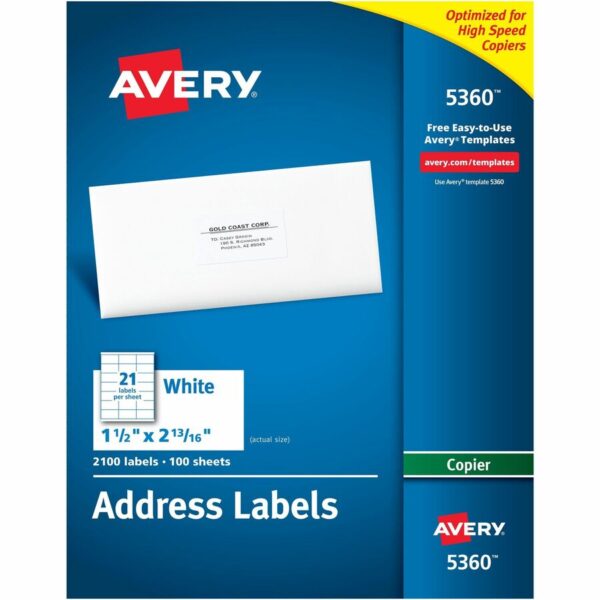 Avery® Copier Address Labels