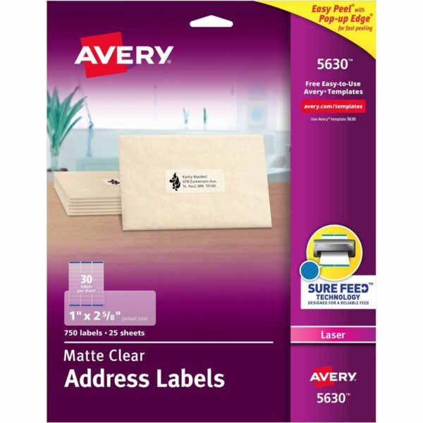 Avery Easy Peel Return Address Labels