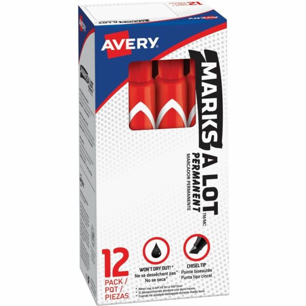 Avery® Large Desk-Style Permanent Markers