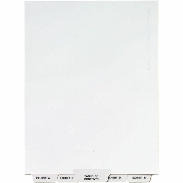 Avery® Premium Collated Legal Exhibit Dividers with Table of Contents Tab - Avery Style