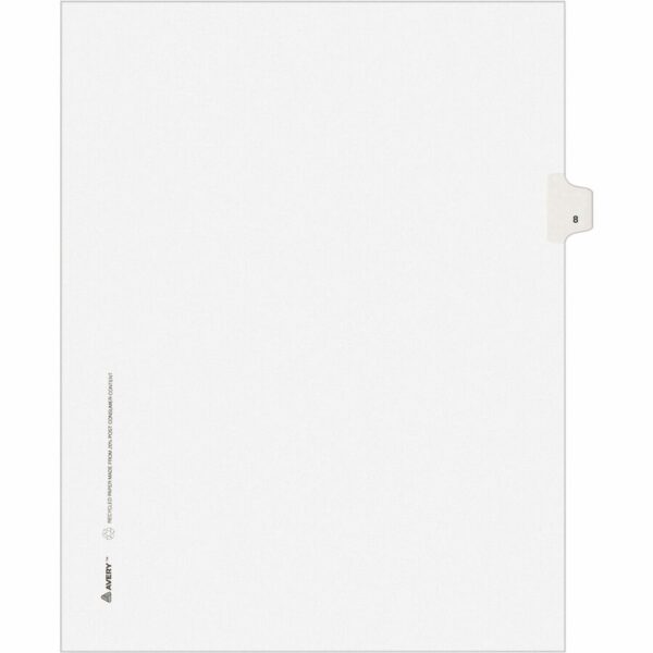 Avery® Individual Legal Exhibit Dividers - Avery Style - Unpunched