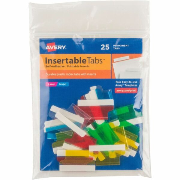 Avery® Index Tabs with Printable Inserts