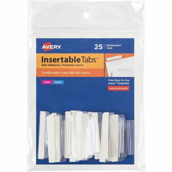 Avery® Index Tabs with Printable Inserts