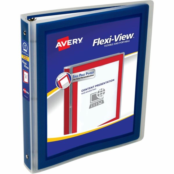 Avery Flexi-View 3 Ring Binder