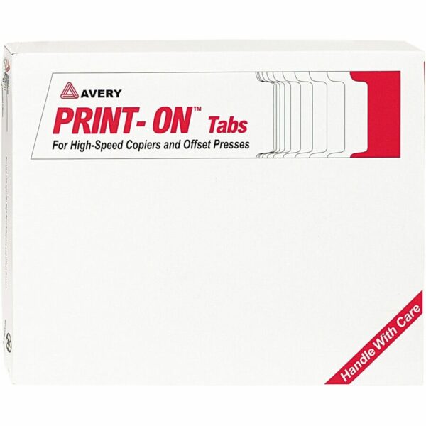 Avery® 3-Hole Punched Copier Tabs