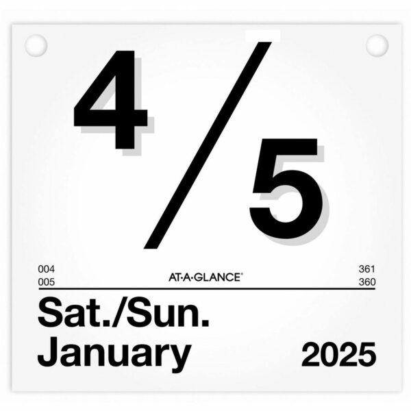 At-A-Glance "Today Is"Wall Calendar Refill - Image 2