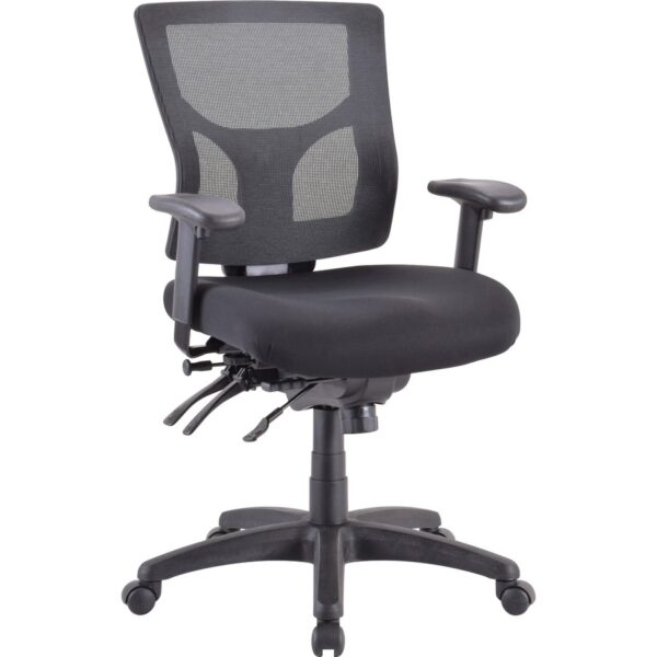 Lorell Multifunctional Mesh Mid-back Executive Chair