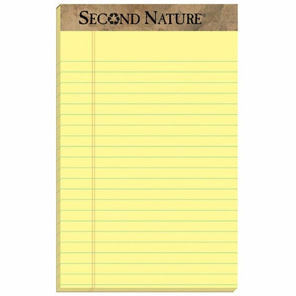 TOPS Second Nature Recycled Jr Legal Writing Pad