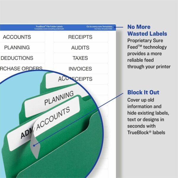 Avery File Folder Labels - Image 3