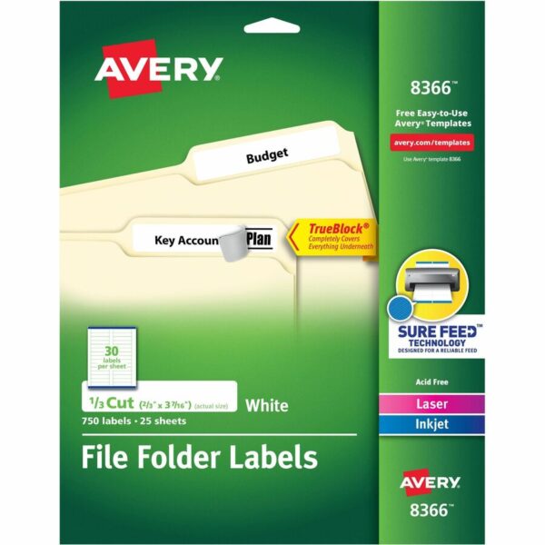 Avery File Folder Labels