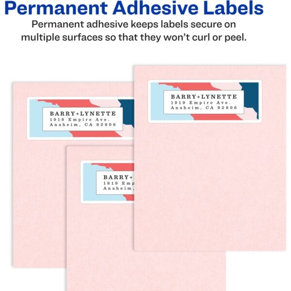 Avery® Easy Peel® Address Labels with Sure Feed™ Technology - Image 2