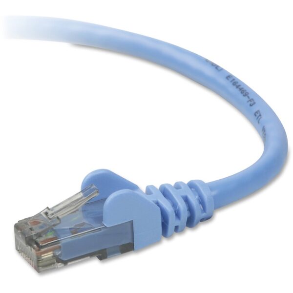 Belkin Cat6 Snagless Patch Cable, 10 Feet Blue