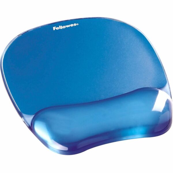 Fellowes Crystals Gel Mousepad/Wrist Rest