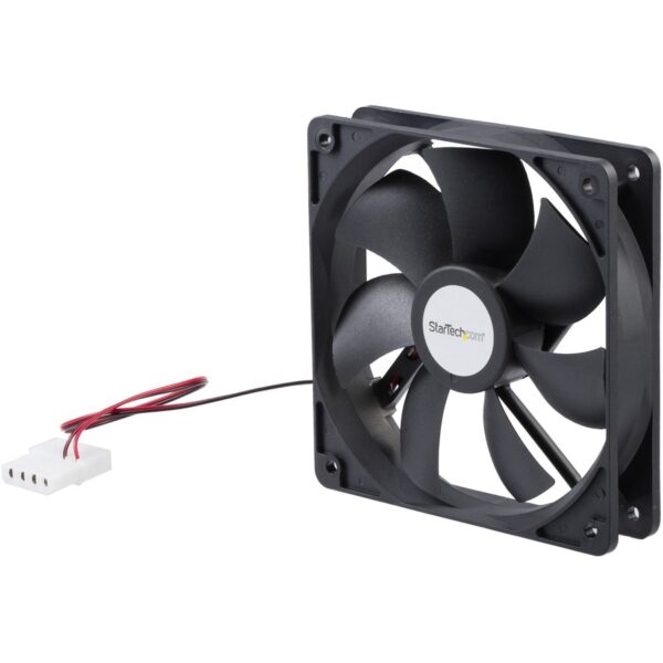 StarTech.com 120mm Dual Ball Bearing CPU Case Fan LP4 - 1 Pack