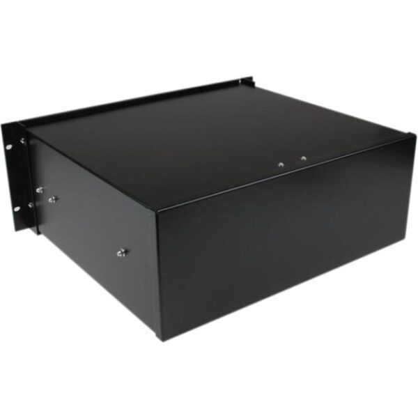 StarTech.com 4U Black Steel Storage Drawer for 19in Racks and Cabinets - Image 3