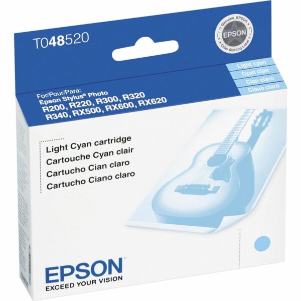 Epson T0485 Original Inkjet Ink Cartridge - Light Cyan - 1 Each