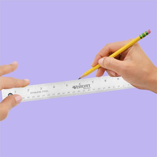 Westcott Stainless Steel Rulers - Image 2