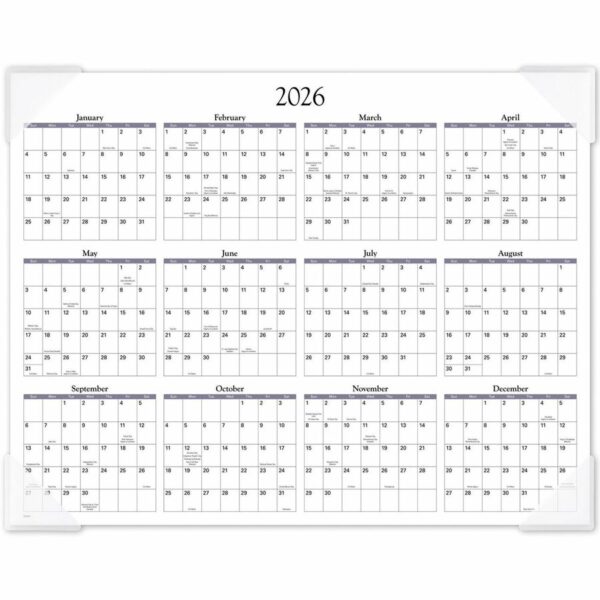 At-A-Glance Panoramic Landscape Desk Pad - Image 3