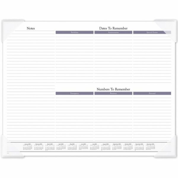 At-A-Glance Panoramic Landscape Desk Pad - Image 4