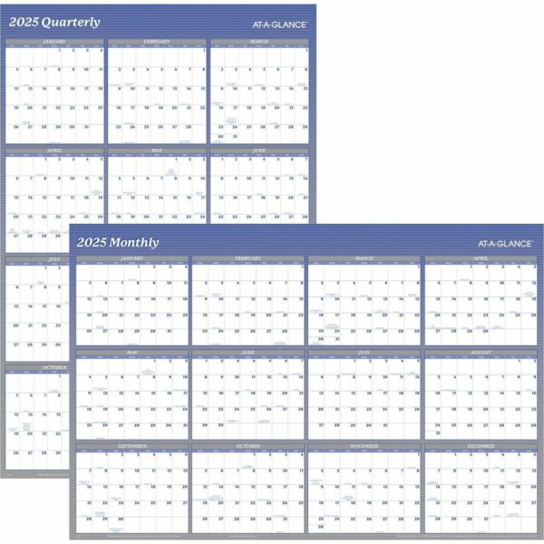 At-A-Glance Vertical Horizontal Reversible Erasable Wall Calendar