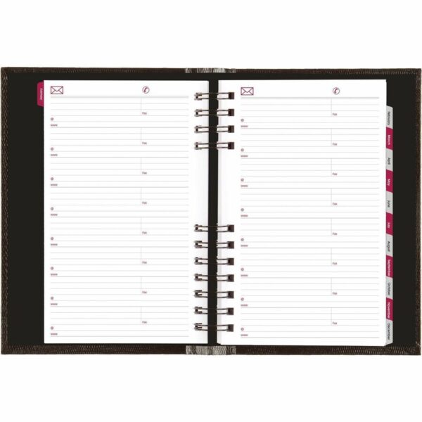 Brownline CoilPro Hard Cover Daily Appointment Book / Monthly Planner - Image 2