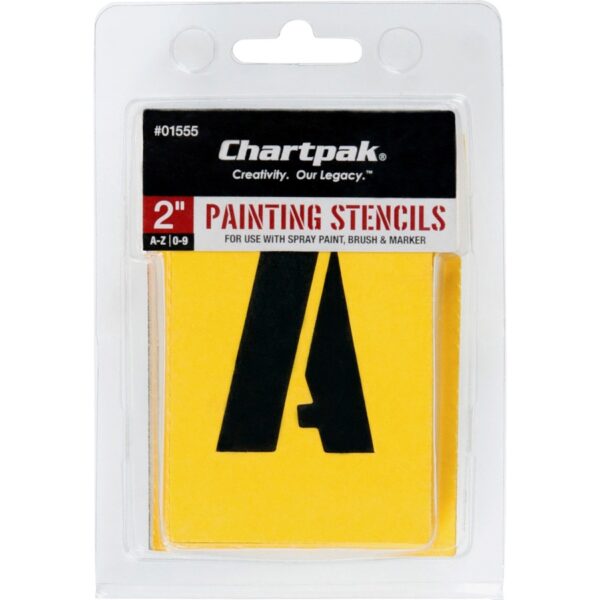 Chartpak Painting Letters/Numbers Stencils