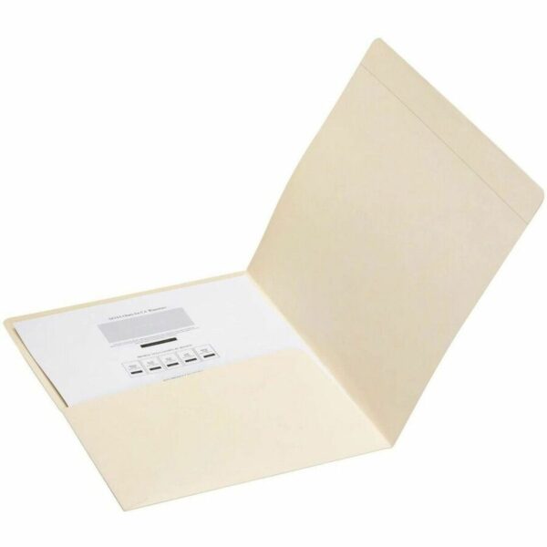 Smead Straight Tab Cut Letter Recycled Top Tab File Folder