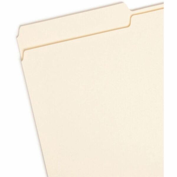 Smead 1/2 Tab Cut Letter Recycled Top Tab File Folder - Image 3