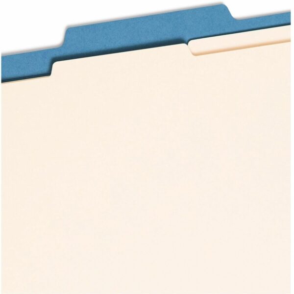 Smead Colored 2/5 Tab Cut Letter Recycled Classification Folder - Image 2