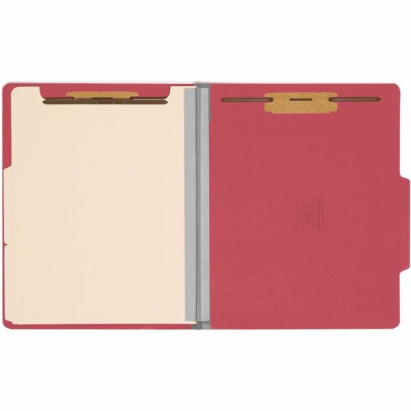 Smead Colored 2/5 Tab Cut Letter Recycled Classification Folder - Image 3