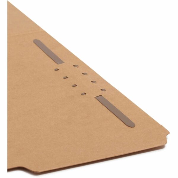 Smead Straight Tab Cut Letter Recycled Fastener Folder - Image 3