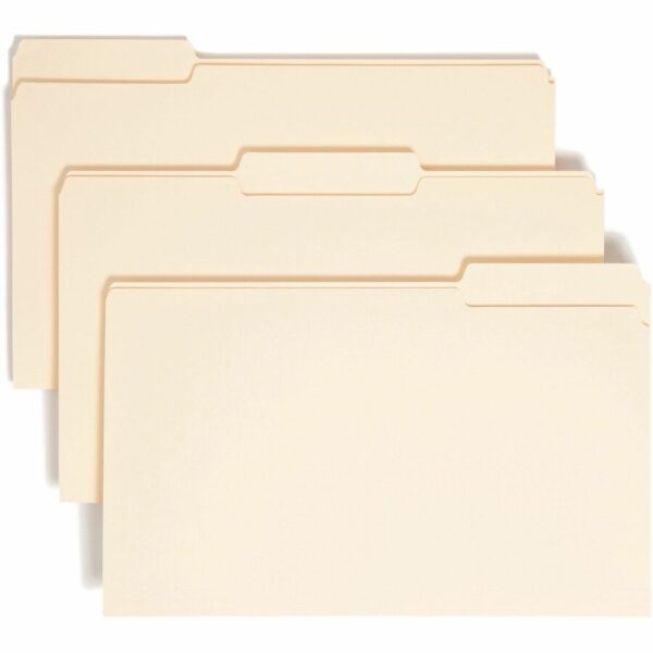 Smead 1/3 Tab Cut Legal Recycled Top Tab File Folder