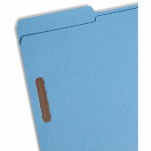 Smead Colored 1/3 Tab Cut Legal Recycled Fastener Folder - Image 2