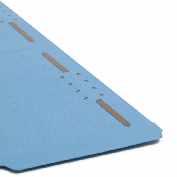 Smead Colored 1/3 Tab Cut Legal Recycled Fastener Folder - Image 3