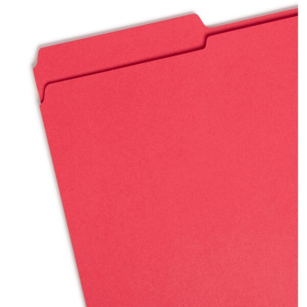 Smead Colored 1/3 Tab Cut Legal Recycled Top Tab File Folder - Image 2