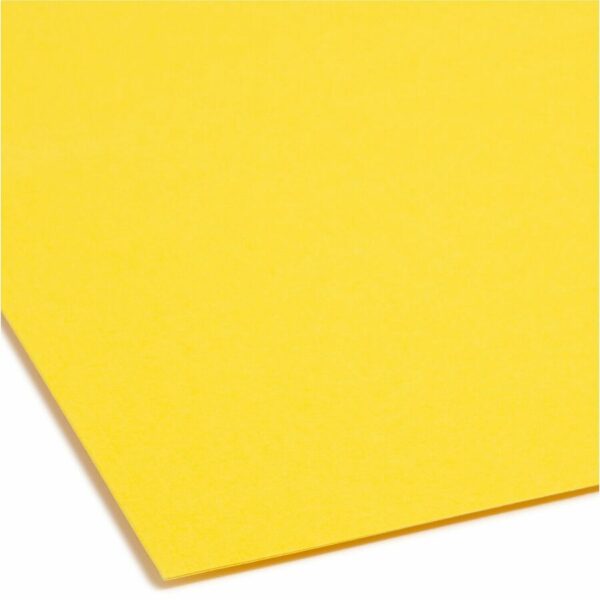 Smead Colored 1/3 Tab Cut Legal Recycled Fastener Folder - Image 4