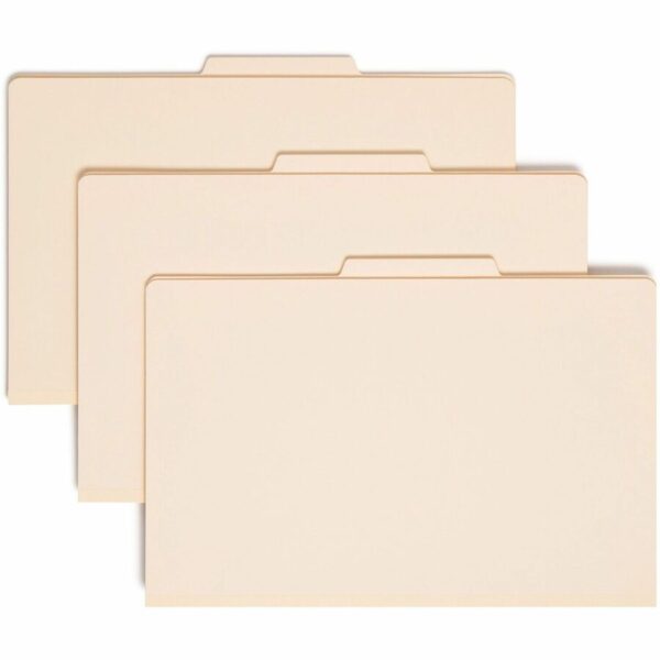 Smead 2/5 Tab Cut Legal Recycled Classification Folder