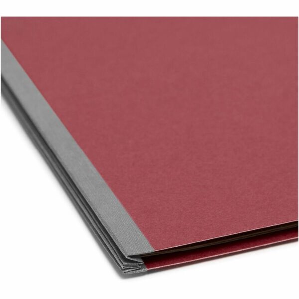 Smead SafeSHIELD 2/5 Tab Cut Legal Recycled Classification Folder - Image 4