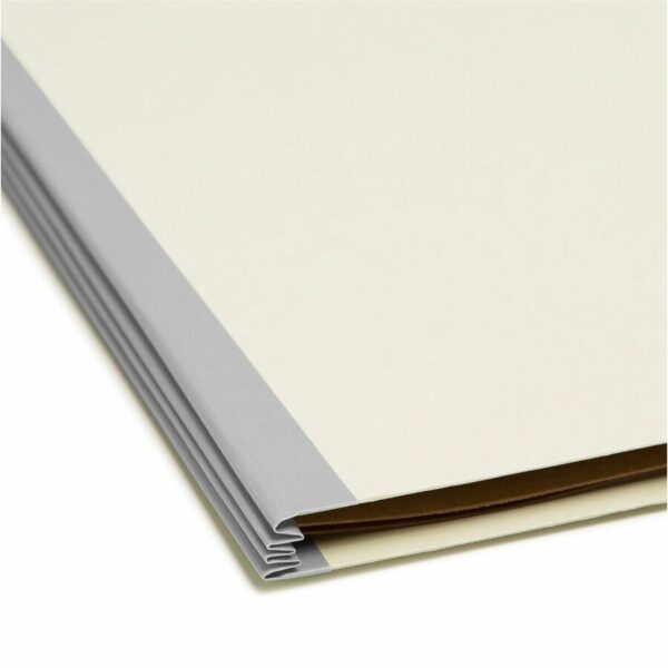 Smead SafeSHIELD 2/5 Tab Cut Legal Recycled Classification Folder - Image 4