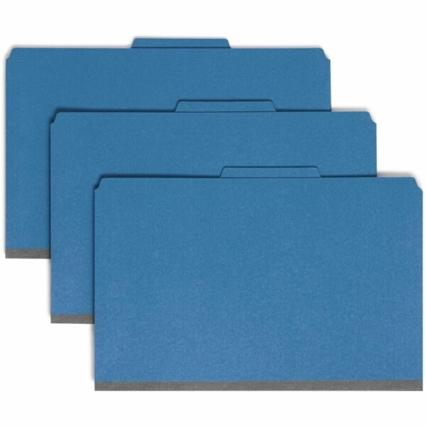 Smead SafeSHIELD 2/5 Tab Cut Legal Recycled Classification Folder