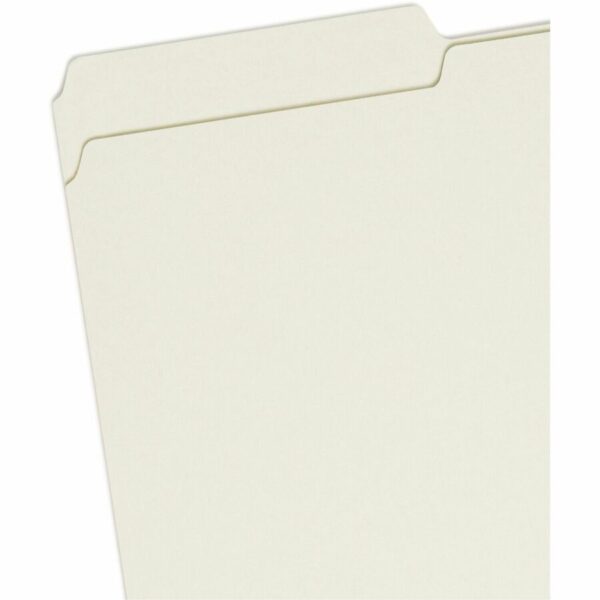 Smead 1/3 Tab Cut Legal Recycled Fastener Folder - Image 2